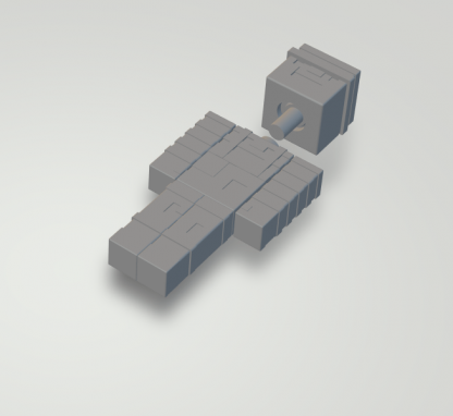 archivo 3d mincraft focus